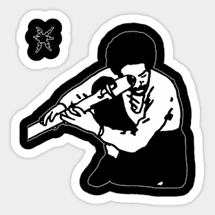 Andre-3000 Flute Blue Sun New Legacy Sticker